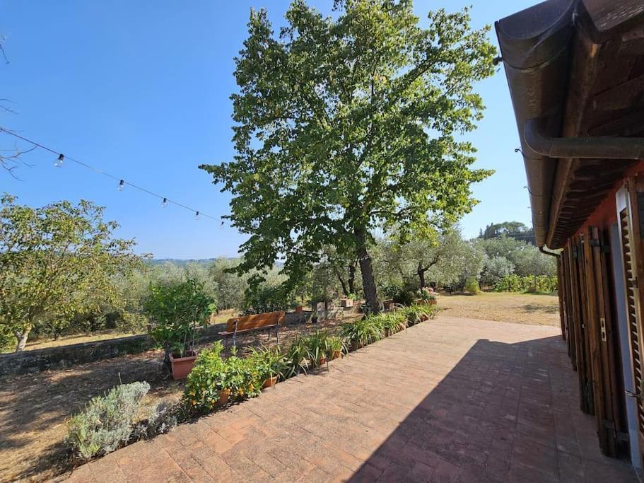 Ferienwohnung Casina Rossa Tavarnuzze Exterior foto